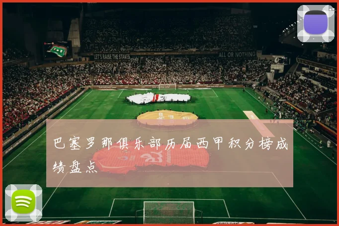 巴塞罗那俱乐部历届西甲积分榜成绩盘点